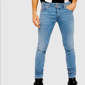 Diesel slim-skinny light blue jeans 30x30